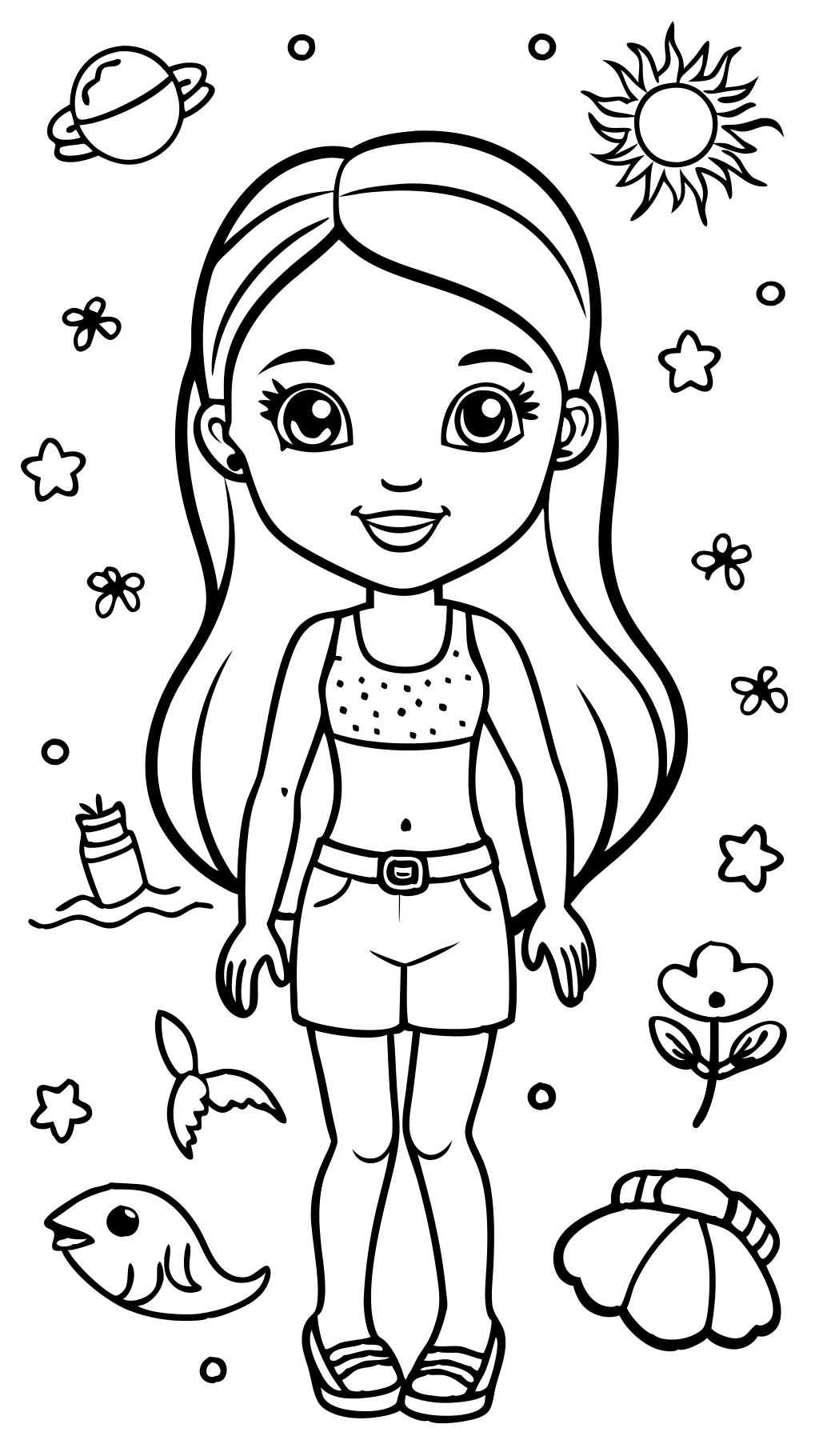 coloriages Barbie